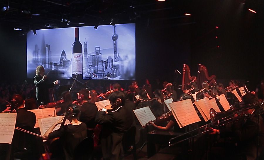 World wide launch of the 2011 Grange in China accompanied by the Shanghai Philharmonic Orchestra. Photo supplied.