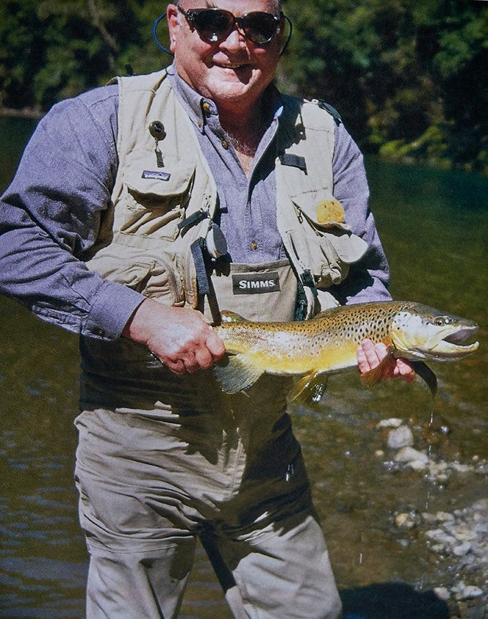 Trout fishing in New Zealand : Photo supplied