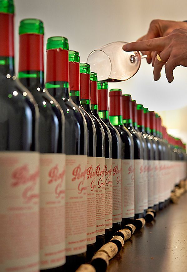 54 Bottles of 1998 Penfolds Grange were served at the 2013 Wine Spectator Wines of the 'New World' tasting in LA. Photo : Milton Wordley