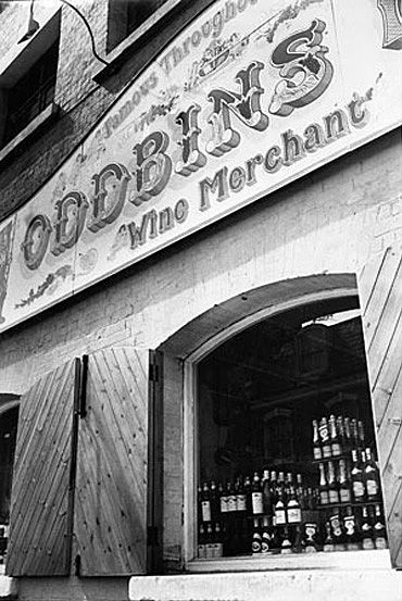 Original  'Oddbins' store London.
