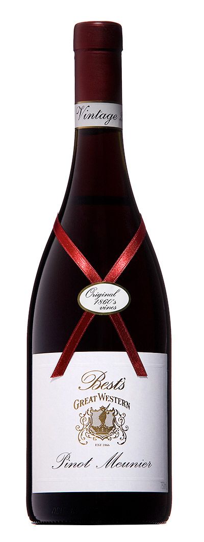 Origonal 1860's vines Best's Pinot Meunier. Photo : Marcus © Thomson