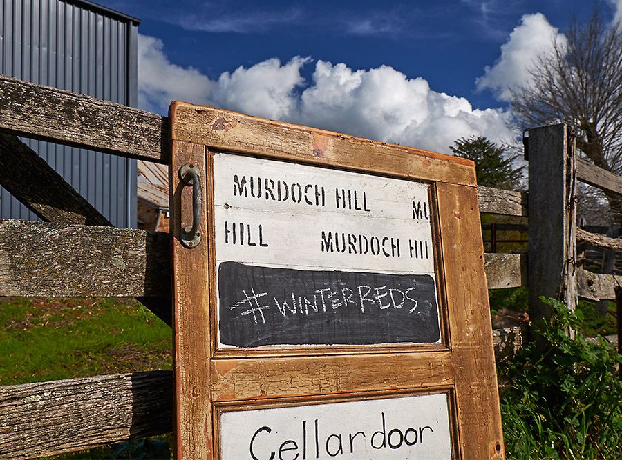 The 'Winter Reds' event at Murdoch Hill. Photo Milton © Wordley
