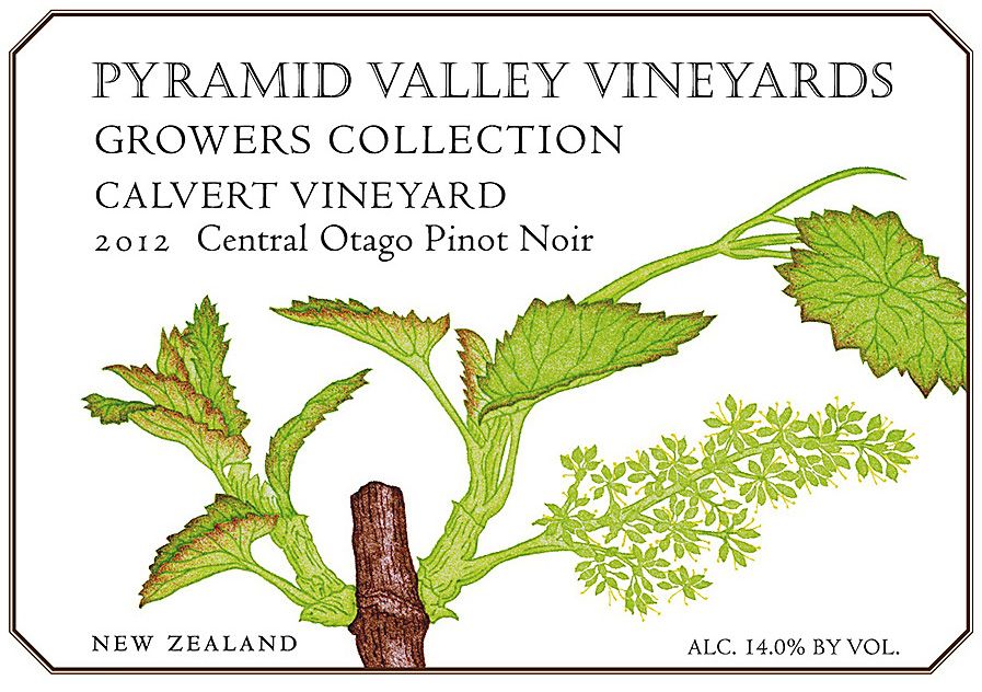 Pyramid Valley 'Calvert Vineyard' Central Otago Pinot.