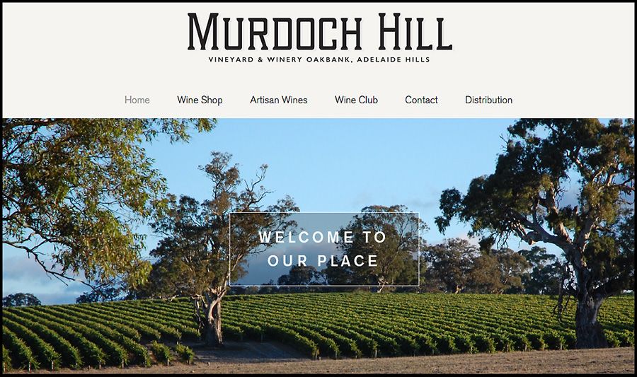Murdoch Hill, Home page.