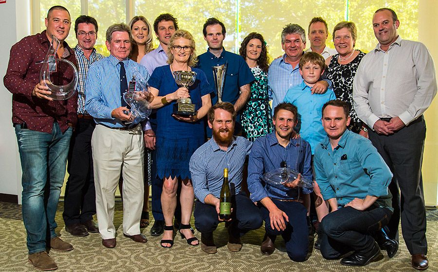 The winners at the 2016 Clare Valley Wine Show. Pikes 'Merle' Riesling won wine of the show. Photo : John © Krüger