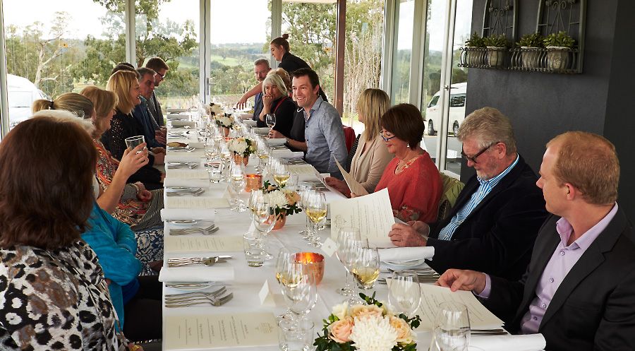Tyson Stelzer takes a Champagne Master Class at Art Wines in the Adelaide Hills : Photo © Milton Wordley.
