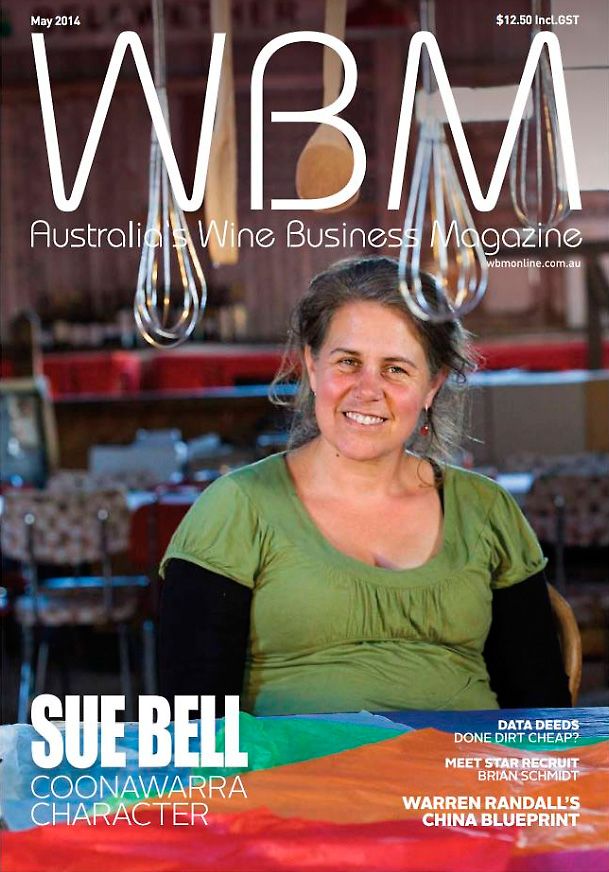Sue on the cover of WBM : Photo © Benedetta Rusconi.