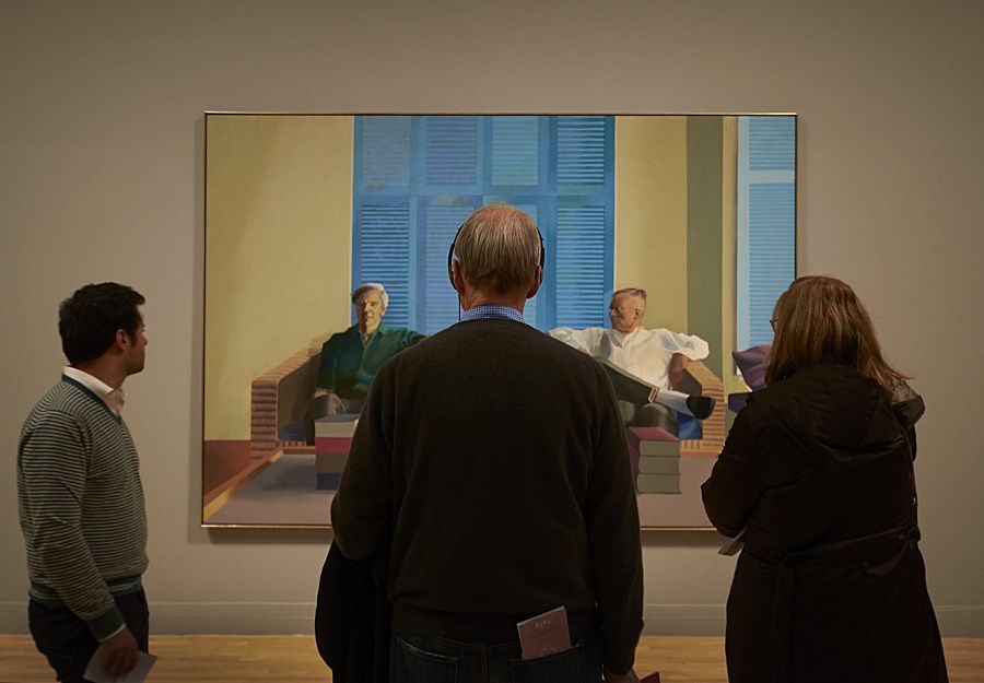 David Hockney at the Tate Britain.