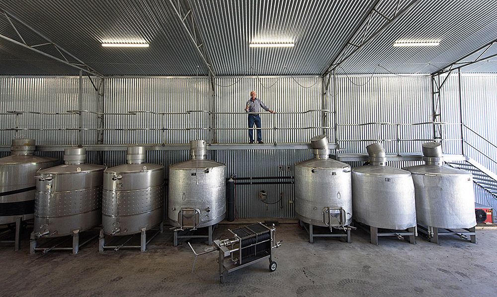 The Helm state of the art riesling winery : Photo © Irene Dowdy 