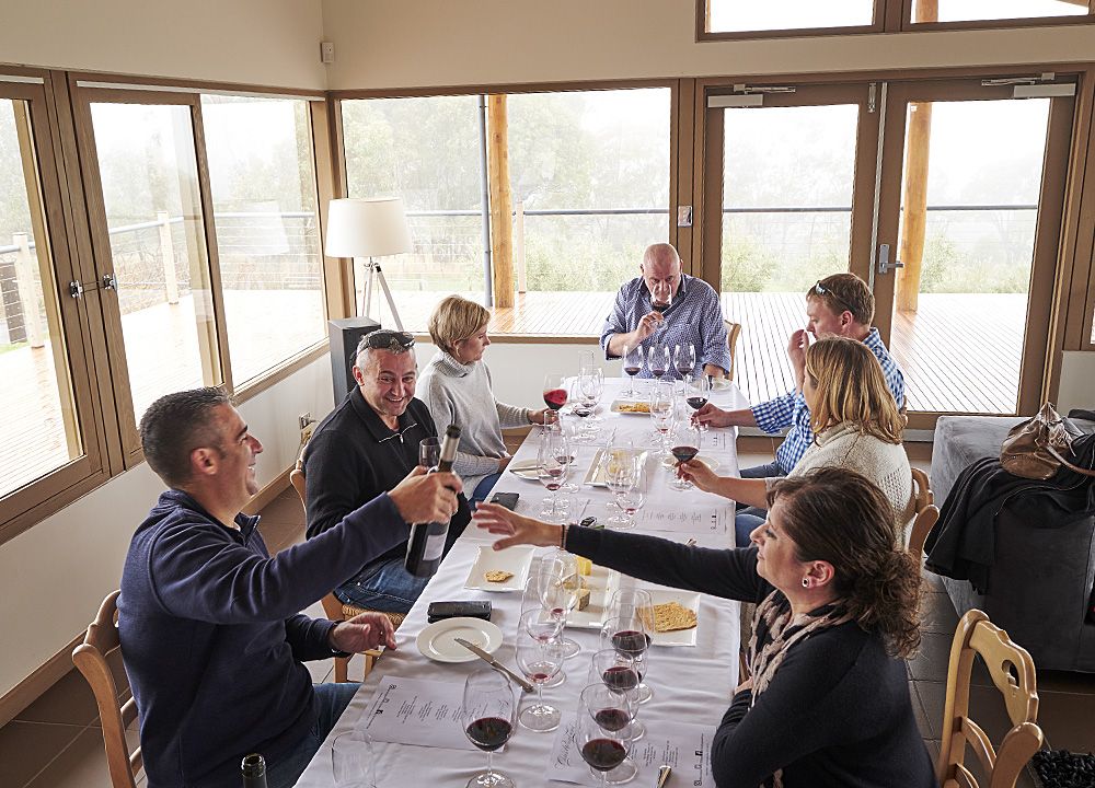 If you are lucky you'll get an invite to a small private tatsing at Chris' Eden valley home. It's all about keeping a great relationship with your customers. : Milton © Wordley.