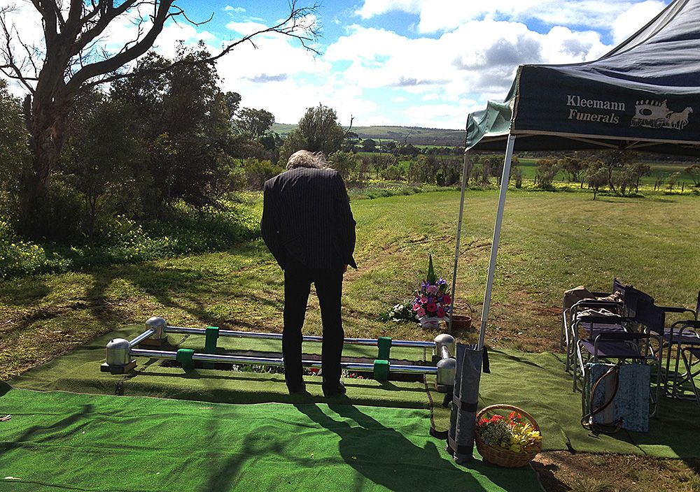 Philip at his Father's funeral in 2013 : Photo © Mick Wordley