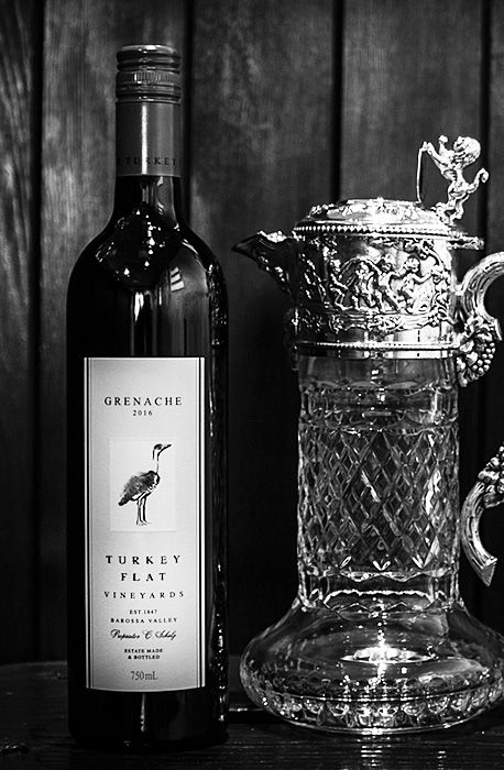The Jimmy Watson wine for  2017, the Turkey Flat 2016 Grenache.
